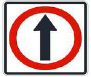 Imagen oficial para: La señal vertical reglamentaria R-3 significa que: